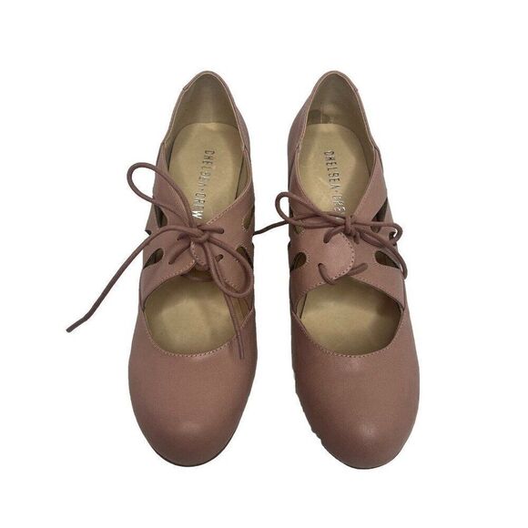 Chelsea Crew NWOB 50s Christie Shoe Booties Mauve Women’s Size 40 EU/9.5 US - Picture 4 of 9